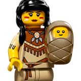 conjunto LEGO 71011-tribalwoman